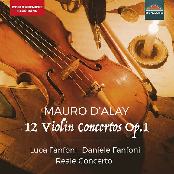 Reale Concerto D. Fanfoni L. Fanfoni - 12 Violin Concertos 1 - Music & Performance - CD