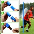 thumbnail image 3 of 6PCS 6FT Adjustable Soccer Agility Training Poles, Detachable Sports Training Speed Sticks, Slalom Training Agility Pole Set, Outdoor Speed & Agility Turf Training Poles for Soccer Drills, 3 of 15