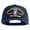 Navy, variant on 173rd Airborne Brigade Vietnam Veteran Patched Solid Cotton Twill 5 panel Mesh Back Cap - Navy OSFM