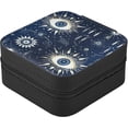 thumbnail image 2 of GZHJMY Blue White Eyes Jewelry Box Organizer for Women Girls, Travel Jewelry Case Jewelry Organizer for Storage Rings Earrings Necklaces Bracelets106 for Necklace Bracelet Earrings Rings, 2 of 7