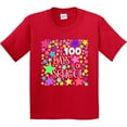 thumbnail image 3 of Inktastic 100 Days of School Pastel Stars Youth T-Shirt, 3 of 5