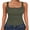 Army Green, variant on Tank Top for Women Summer 2026 Double Lined Sleeveless Square Neck Basic Tight Workout Tees Shirts White X-Large