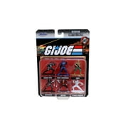 GI Joe The Rise of Cobra Nano Action Figure Set, 6 Pieces