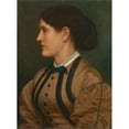 thumbnail image 3 of Edward John Poynter 19x24 Black Modern Framed Museum Art Print Titled - Eliza Eastlake, 3 of 5