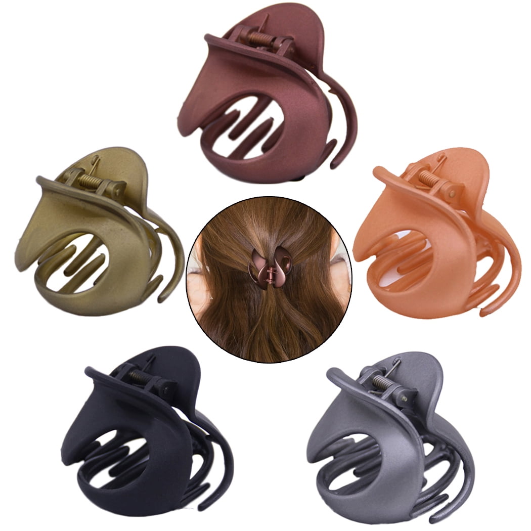 5 Pcs Hair Claw Clips Nonslip Claw Clip Thin & Thick Hair Holder, Hair