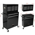 thumbnail image 3 of imerelez High Capacity Rolling Tool Chest with Wheels and Drawers, 8-Drawer Tool Storage Cabinet--BLACK, 3 of 9