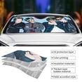 thumbnail image 5 of 5 Seconds Of Summer 5sos Car Windshield Sun Shade Auto Front Window Sunshade Cover Block Uv Rays Sun Visor Protector Car Accessories For Car Truck Suv Medium, 5 of 9