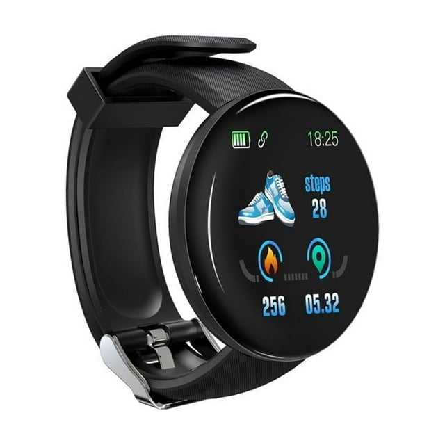 Reloj inteligente deportivo D18 con Bluetooth 4.0, reloj inteligente para dormir, pulsera Whoop, Android, texto y llamadas, AT8113-04h, reloj inteligente para adolescentes y niños, reloj inteligente