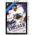 thumbnail image 3 of MLB Los Angeles Dodgers - Clayton Kershaw 19 Wall Poster, 14.725" x 22.375" Framed, 3 of 6