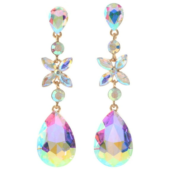 Crystal Rhinestone Post Earrings
