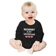 thumbnail image 7 of Tstars Boys Unisex Valentine's Day Love Mommy Is My Valentine Mom and Infant Gift for Valentine's Day Gift Idea for Boy Baby Long Sleeve Bodysuit, 7 of 7