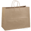 Brown Kraft Paper Bags, 16"x6"x12", 50ct