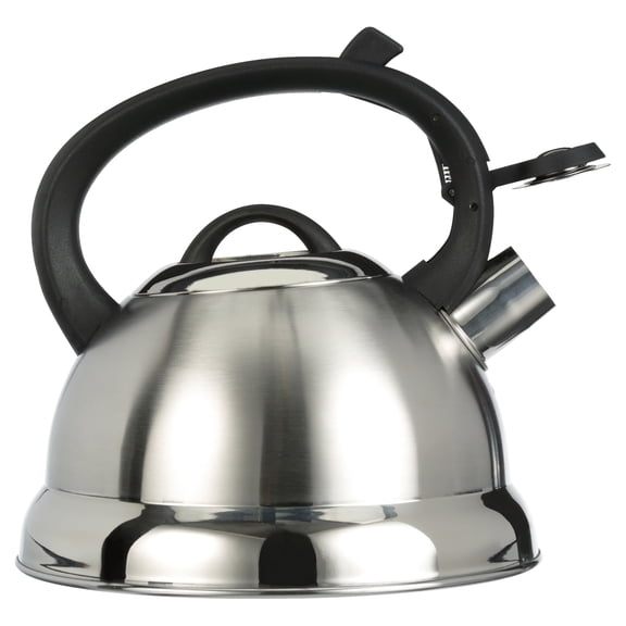 Mr. Coffee Flintshire 1.75 Qt Stainless Steel Whistling Tea Kettle