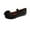 Black, variant on Quaouag Bow Dolly Shoes Women Closed Toe Ballet Flat