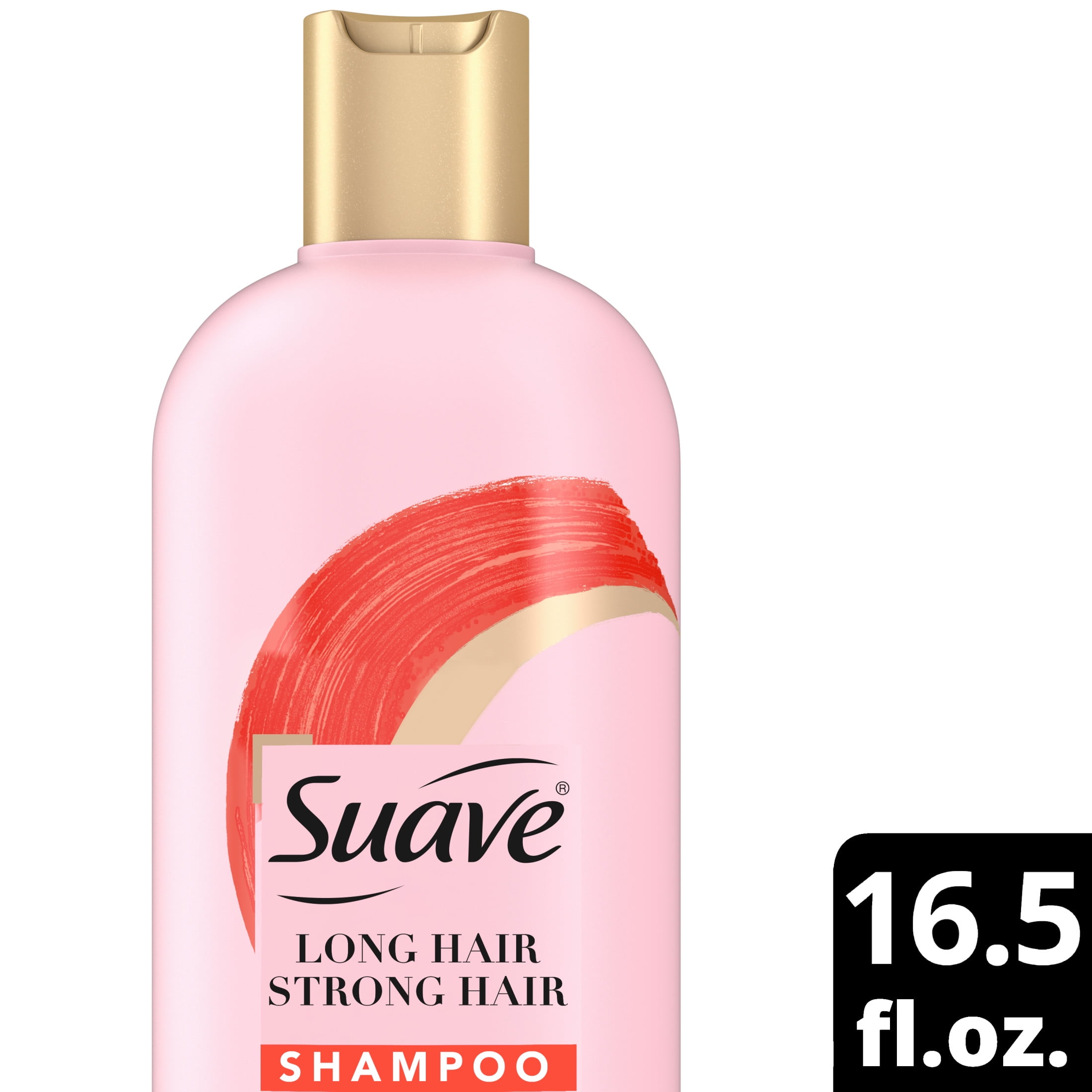 Suave Strengthening Shampoo with Amino Acid Complex for Long Hair, All Hair Types 16.5 oz