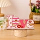 thumbnail image 4 of ShinYu Decoración de Mesa para San Valentín, Romántica Decoración de Mesa con Letras para San Valentín, Diseño de Escena de Madera., 4 of 7