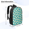 thumbnail image 2 of Disketp Cute Shiba1 School Backpack, Lightweight Basic Middle School Bookbags 17 Inch Casual Daypack for Student College, Travel or Outdoor, 2 of 6