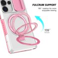 thumbnail image 5 of Moreoy Magnetic Kickstand Case for Samsung Galaxy S26 Ultra with Slide Lens Cover, Compatible with MagSafe with Metal Ring Holder Stand Shockproof Non-Slip Bumper Protective Phone Shell,B, 5 of 10