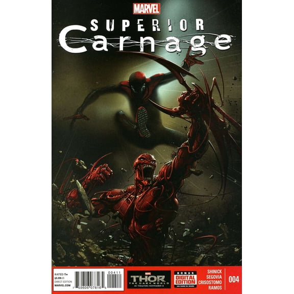 Superior Carnage #4 VF ; Marvel Comic Book