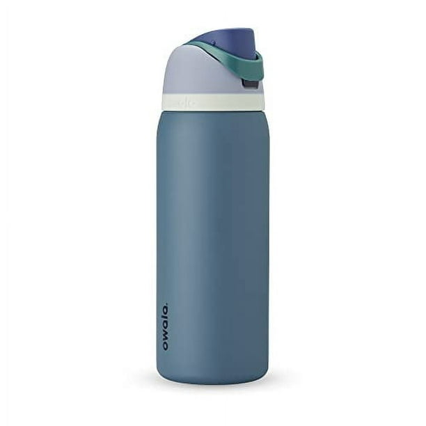 Owala FreeSip Insulated Stainless Steel Water Bottle with Straw for Sports  and Travel, BPA-Free, 32-oz, Blue/Teal (Denim) 