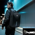 thumbnail image 4 of FENRUIEN  Expandable Hard Shell Water Resistant USB Charging Port 15.6 Inch Gaming Laptop Backpack Black, 4 of 7