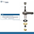 thumbnail image 2 of LLAVE INDIVIDUAL LAVABO S/M JGO CROMO 242 URREA URREA 242, 2 of 3