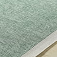 thumbnail image 3 of Livabliss Outdoor Rugs, 5x7 Miami Beach Traditional Medium Green Area Rug for Patio, Porch, Deck, Backyard, Waterproof Indoor Outdoor Carpet (5'3" x 7'), 3 of 7