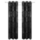 thumbnail image 1 of Deconovo Cortinas opacas con círculos de puntos negros de 42 x 84 pulgadas con aislamiento térmico para ventanas, 1 of 7