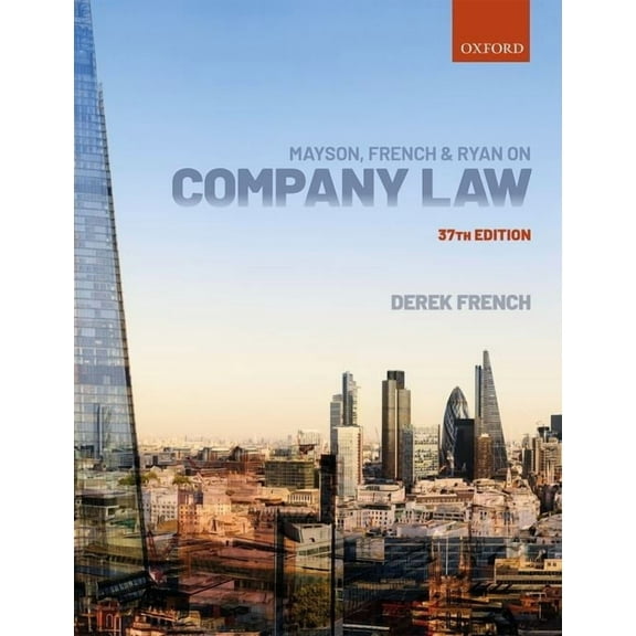 Mayson French & Ryan Company Law 37e P, (Paperback)