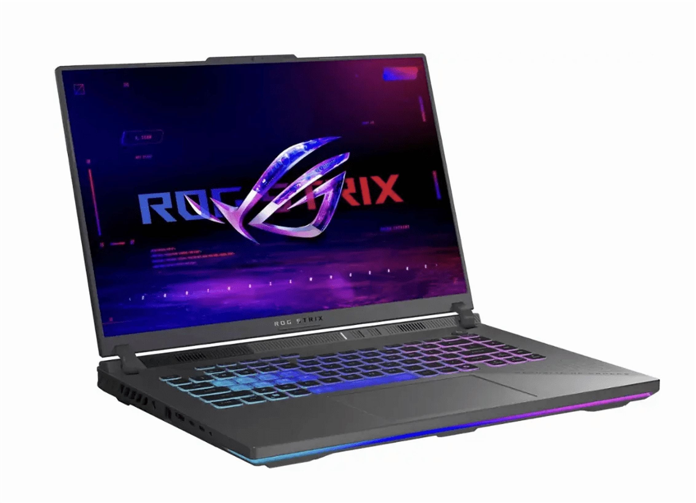 ASUS ROG Strix AI Gaming Laptop 16.0in 165Hz IPS WUXGA Display (AMD Ryzen 9 8940HX, NVIDIA GeForce RTX 5070 Ti 12GB, 16GB DDR5, 8TB PCIe SSD, RGB KB, WiFi 6E, Webcam, Bluetooth 5.3, Win 11 Home)