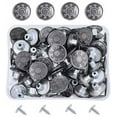 thumbnail image 2 of Mandala Crafts Jean Button Replacement Tack Button with Rivet Kit for Jeans Pants Suspenders Jackets Shorts Overalls 17mm 80 Sets, 2 of 5