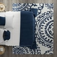 thumbnail image 5 of Mason Brooks Indigo Shag CG15A Transitional Geometric 8'3" X 10'0" Area Rug, 5 of 6