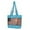 Turquoise, variant on Vera Womens Tote Bag Vegan Leather Shoulder bag USA Flag Print Large handbags Pink Purse by Mia K