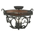 thumbnail image 4 of Golden Lighting Madera BI 3 Light Semi-Flush in Black Iron, 4 of 4