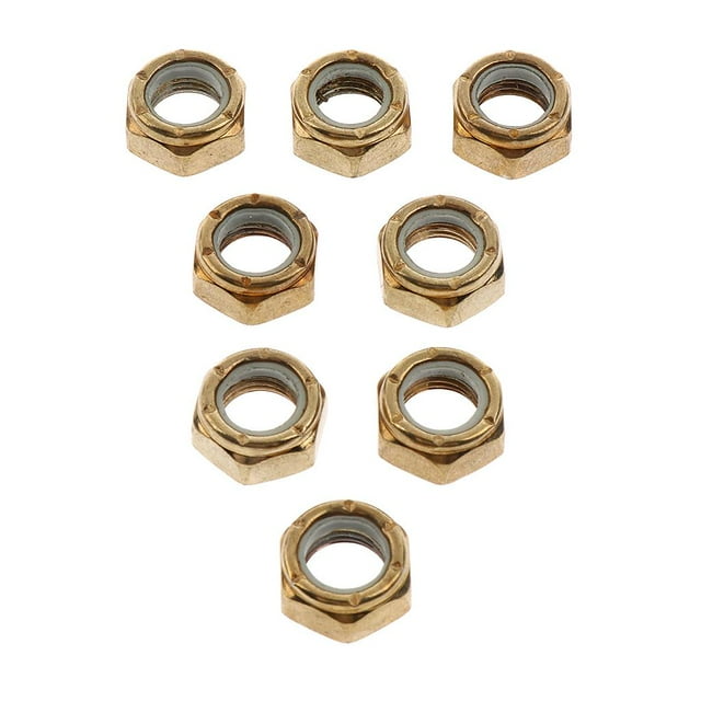 8 tuercas para eje de patineta, tornillos de montaje para longboard, patinete, cruiser, pivote central 7x10x14mm para Kingpin