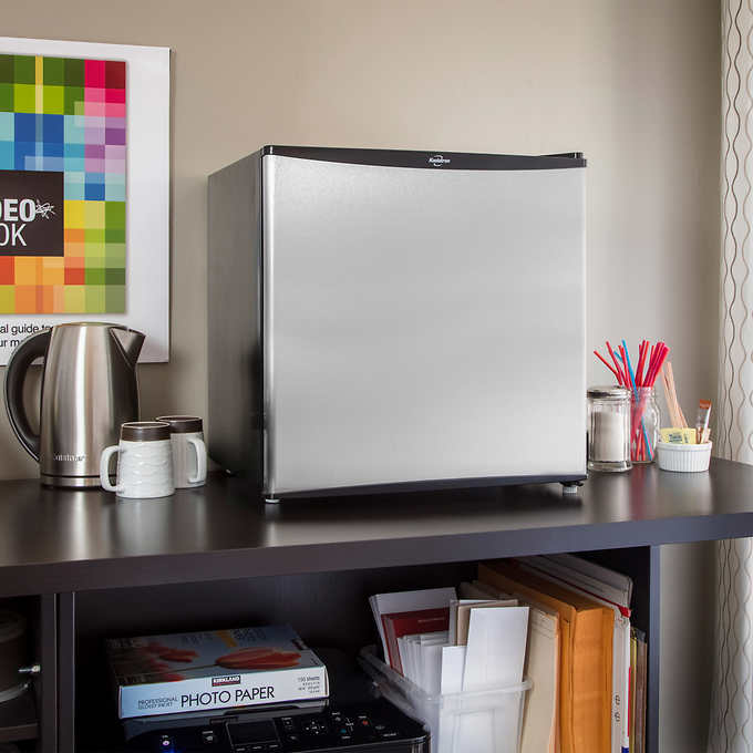 Koolatron 1.7 cu.ft Kool Compact Refrigerator Stainless Steel