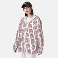 thumbnail image 3 of Lsque Elephant Pattern UPF 50+ Lightweight Sun Protection Men's Women's Long Sleeve Shirt, Hoodie Performance -Medium, 3 of 7
