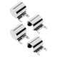 thumbnail image 5 of 1 par de cubiertas de bisagras para 250 255 G6 15-BS 15-BW 15- , 2x plata, 5 of 7
