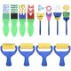 thumbnail image 2 of Kids Paint Brushes Set, 12 Pack Washable Sponge Painting Brushes, 2 of 5