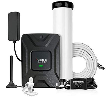 weBoost Drive 4G-X 470510 Cell Phone Signal Booster, Marine Bundle Kit for Boat & Marine Applications, Boosts 4G/LTE/3G