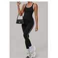 thumbnail image 3 of SKQIT Womens Workout Set Two Piece Racerback Color Block Sports Bra Matching High Waist Leggings Gym Work Pilates Outfits, 3 of 7