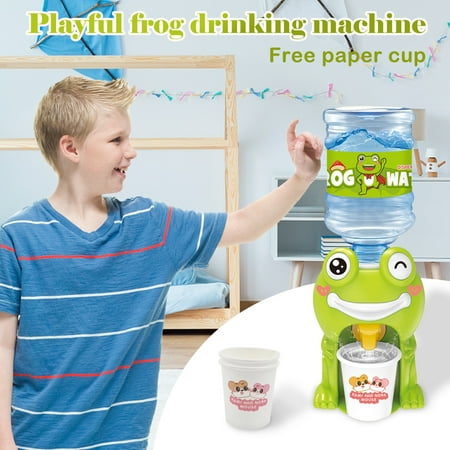 

Cotonie Children s Mini Fun Water Dispenser Simulation Play House Beverage Dispenser