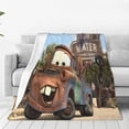 thumbnail image 1 of Manta de Cars Lightning Mcqueen, ligera, acogedora, para sofá cama, de franela súper suave, de microfibra, para viajes, para todas las estaciones, para adultos y niños, 60 x 50 pulgadas, 1 of 8
