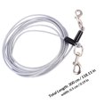 thumbnail image 2 of HORIALENCE 1Pc Pet Traction Cable made of Rustproof Steel Wire, 2 of 6