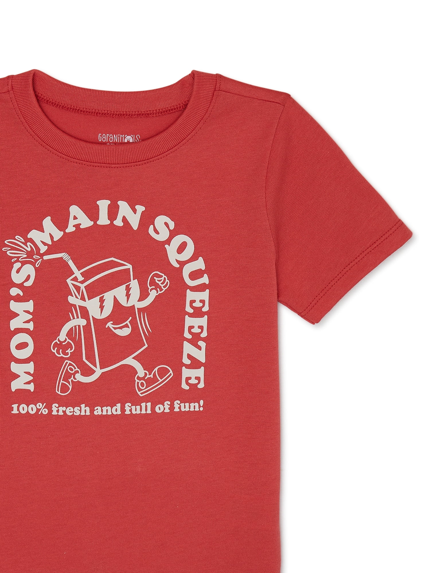 Garanimals Toddler Boy Short Sleeve Graphic T-Shirt, Sizes 18M-5T