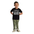 thumbnail image 3 of Little Brother Proud Younger Bro Youth T Shirt Tee Boys Infant Toddler Brisco Brands 12M, 3 of 5