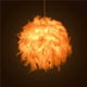 thumbnail image 3 of Bewildely Lámpara colgante de plumas, lámpara colgante romántica de plumas de ensueño para dormitorio, sala de estar y salón Iluminación navideña No.2 Bewildely HA026050-02, 3 of 6
