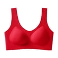 thumbnail image 4 of DISKEBUISS Women's Seamless Sports Bras Full-Coverage No Underwire Bras Comfort Soft High Support Casual Yoga & Gym, 4 of 5