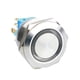 thumbnail image 2 of Interruptor de botón a prueba de agua Yotijar acero inoxidable 25 mm LED, 2 of 6