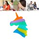 thumbnail image 1 of Decompression Toy Stress Toy Silicone Squeezing Toy [Yue Xinghui] Processed Intellectual Property Large-scale Anti-rat Pioneer Decompression Toy Hand Push Pop-up Gadget Toy, ANGGREK Stress Toy, 1 of 6